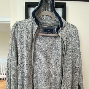 Men’s buffalo hoodie zip up